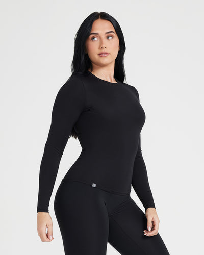 Mellow™ Soft Long Sleeve Top | Black