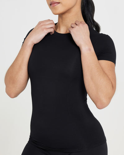 Mellow™ Soft Short Sleeve T-Shirt | Black