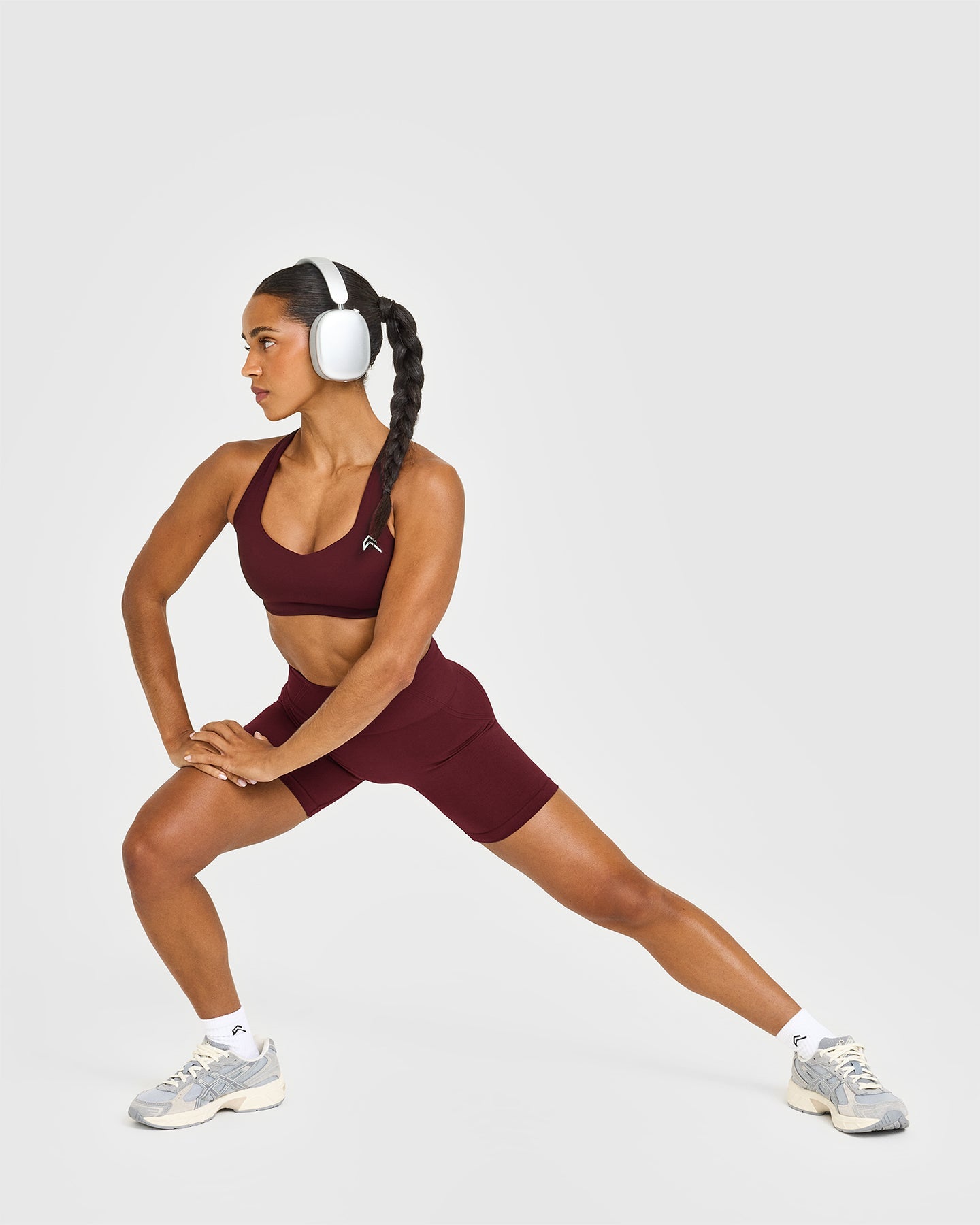 EasyLift™ Cross Back Sports Bra | Rosewood