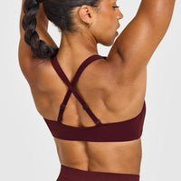 EasyLift™ Cross Back Sports Bra | Rosewood