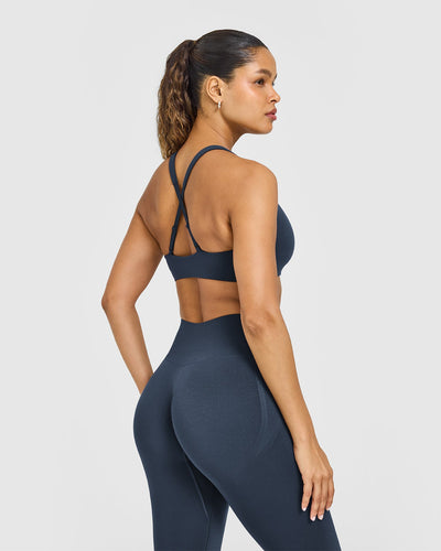 EasyLift™ Cross Back Sports Bra | True Blue