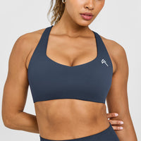 EasyLift™ Cross Back Sports Bra | True Blue