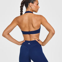 EasyLift™ Halter Bralette | Midnight