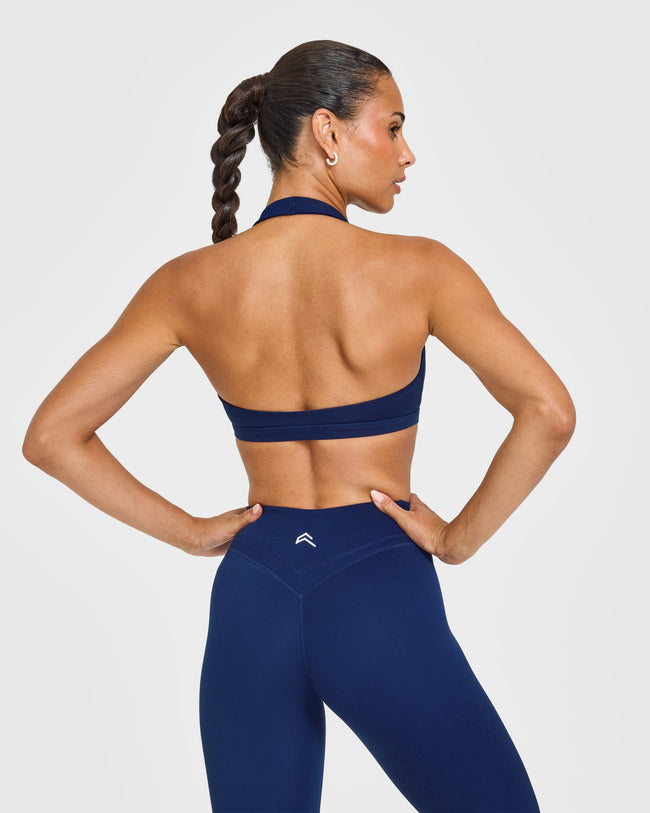 EasyLift™ Halter Bralette | Midnight