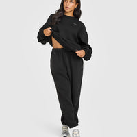 Foundations Oversized Sweatshirt | Black