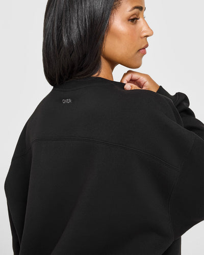 Foundations Oversized Sweatshirt | Black