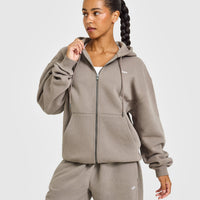 Foundations Zip Through Hoodie | Minky