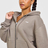 Foundations Zip Through Hoodie | Minky