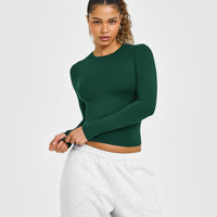 Mellow™ Soft Long Sleeve Top | Racing Green