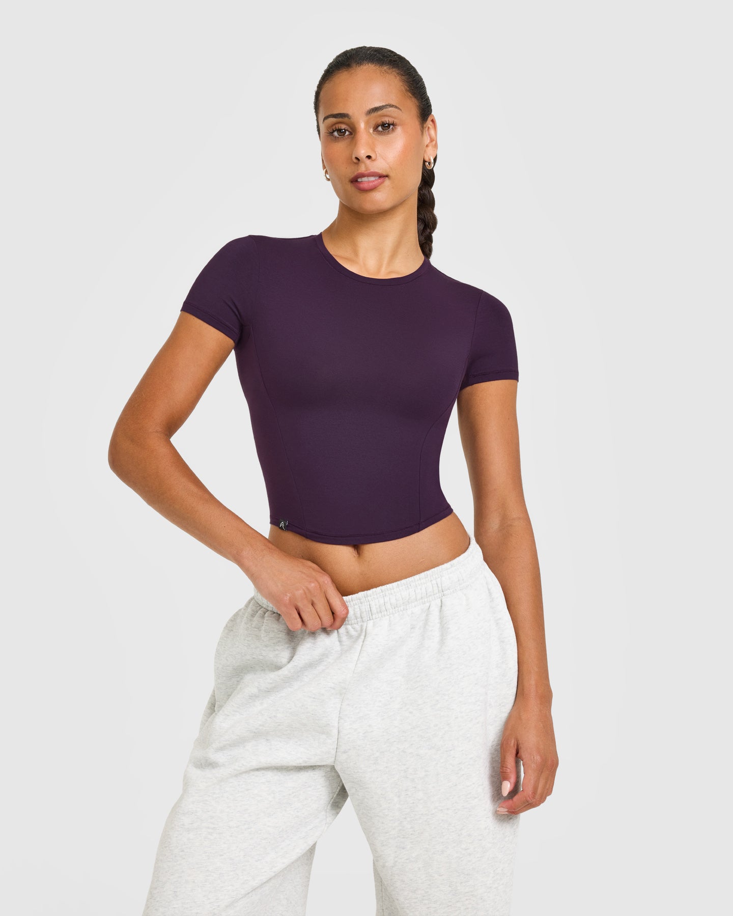 Mellowâ„¢ Soft Mid Short Sleeve T-Shirt | Blackberry Purple
