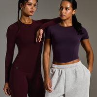 Mellowâ„¢ Soft Mid Short Sleeve T-Shirt | Blackberry Purple