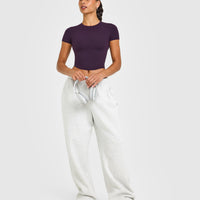 Mellowâ„¢ Soft Mid Short Sleeve T-Shirt | Blackberry Purple