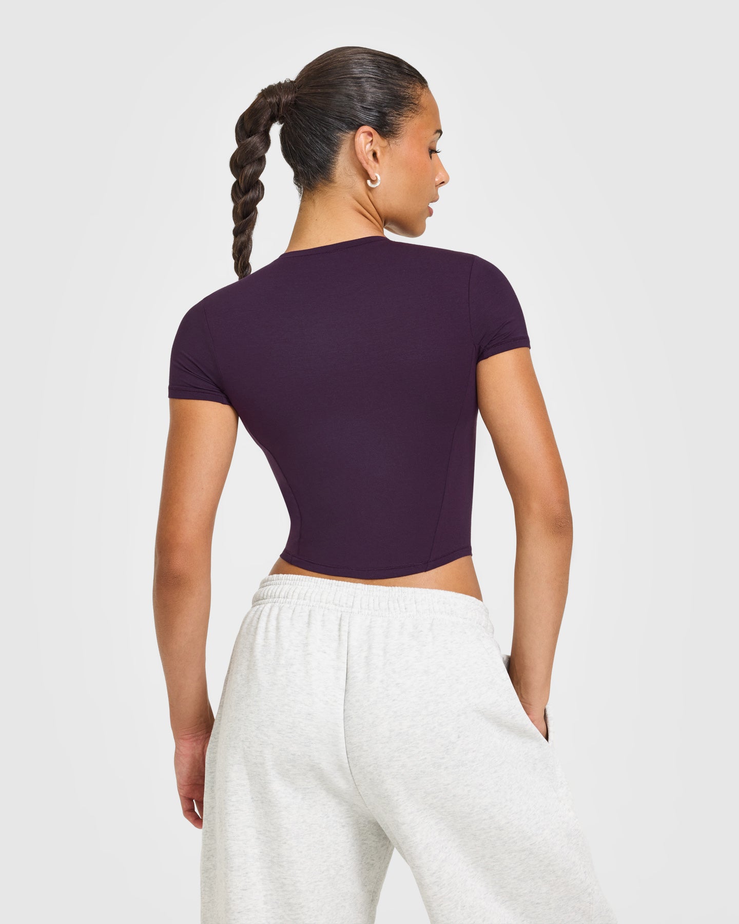 Mellowâ„¢ Soft Mid Short Sleeve T-Shirt | Blackberry Purple