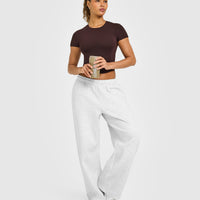 Mellowâ„¢ Soft Mid Short Sleeve T-Shirt | Plum Brown