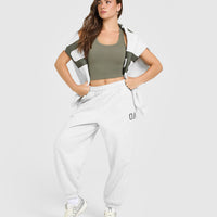 Cotton Fitted Mid Vest | Alpine Green