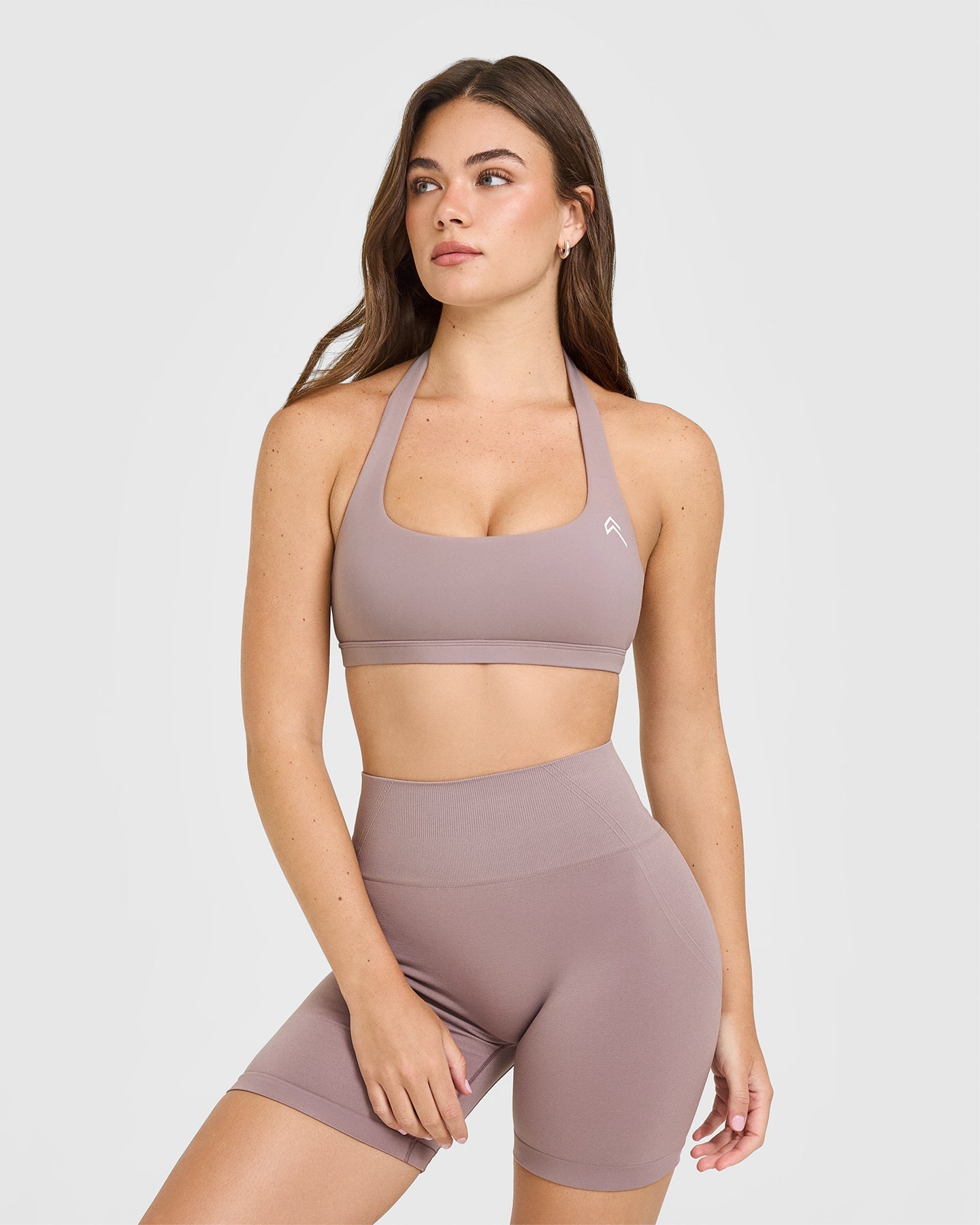 EasyLift™ Halter Bralette | Dusty Purple