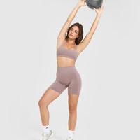 EasyLift™ Halter Bralette | Dusty Purple
