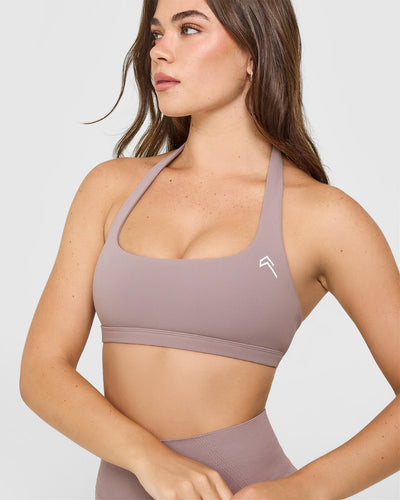 EasyLift™ Halter Bralette | Dusty Purple