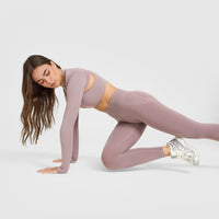 Effortless Seamless Leggings | Dusty Purple