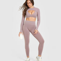 SoftMotion™ Scoop Back Bralette | Dusty Purple