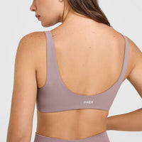 SoftMotion™ Scoop Back Bralette | Dusty Purple