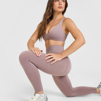SoftMotion™ Scoop Back Bralette | Dusty Purple