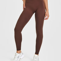 SoftMotion™ High Waisted Leggings | Espresso Brown