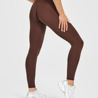 SoftMotion™ High Waisted Leggings | Espresso Brown