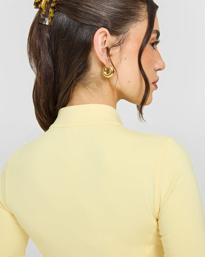 Timeless Jacket with White Logo | Sherbert Yellow