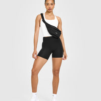 Timeless Square Neck Mid Vest | White