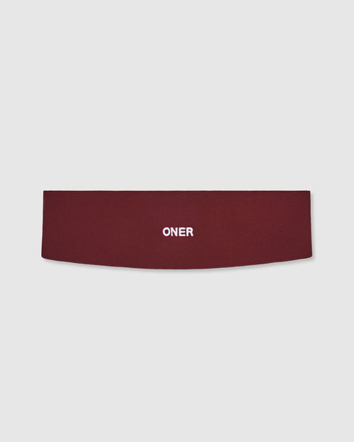 SoftMotionâ„¢ Headband with White Logo | Light Rosewood