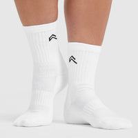 Crew Socks 3 Pack | Grey/White/Black