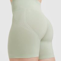 Effortless Seamless Shorts | Tea Green