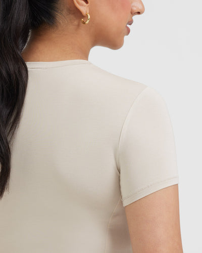 Mellow™ Soft Short Sleeve T-Shirt | Sand