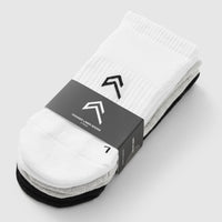 Trainer Liner Socks 3 Pack | Grey/White/Black