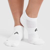 Trainer Liner Socks 3 Pack | White