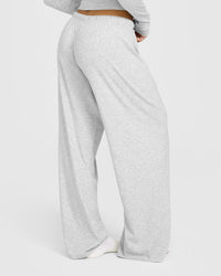 At Home Night Bottoms | Grey Marl