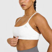EasyLift™ Strappy Sports Bra | White