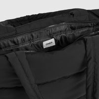 Quilted Tote Bag | Black