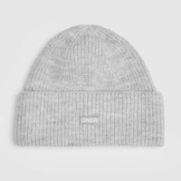 Knit Beanie | Light Grey Marl