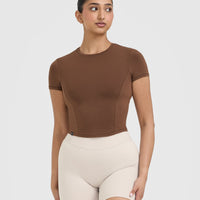 Mellow™ Soft Mid Short Sleeve T-Shirt | Nude 4