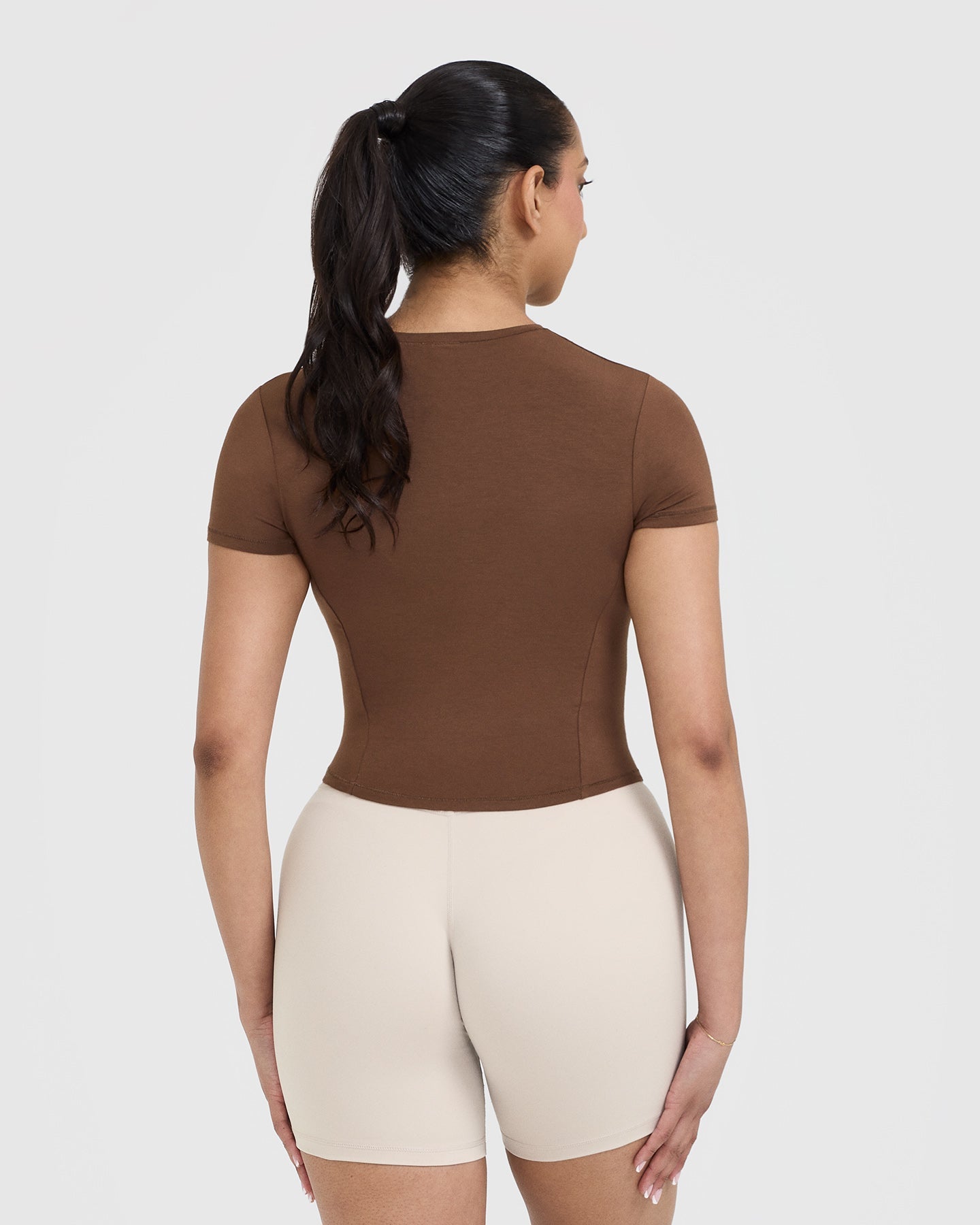 Mellow™ Soft Mid Short Sleeve T-Shirt | Nude 4