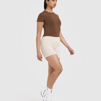 Mellow™ Soft Mid Short Sleeve T-Shirt | Nude 4