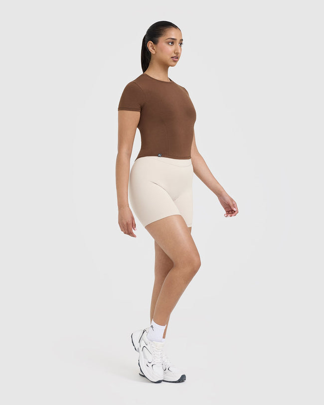 Mellow™ Soft Mid Short Sleeve T-Shirt | Nude 4