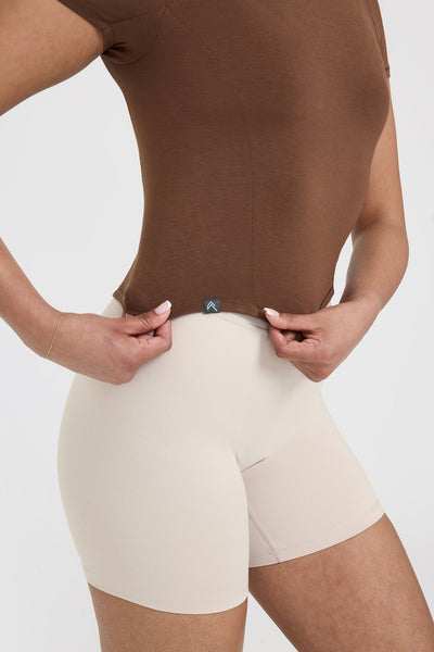 Mellow™ Soft Mid Short Sleeve T-Shirt | Nude 4