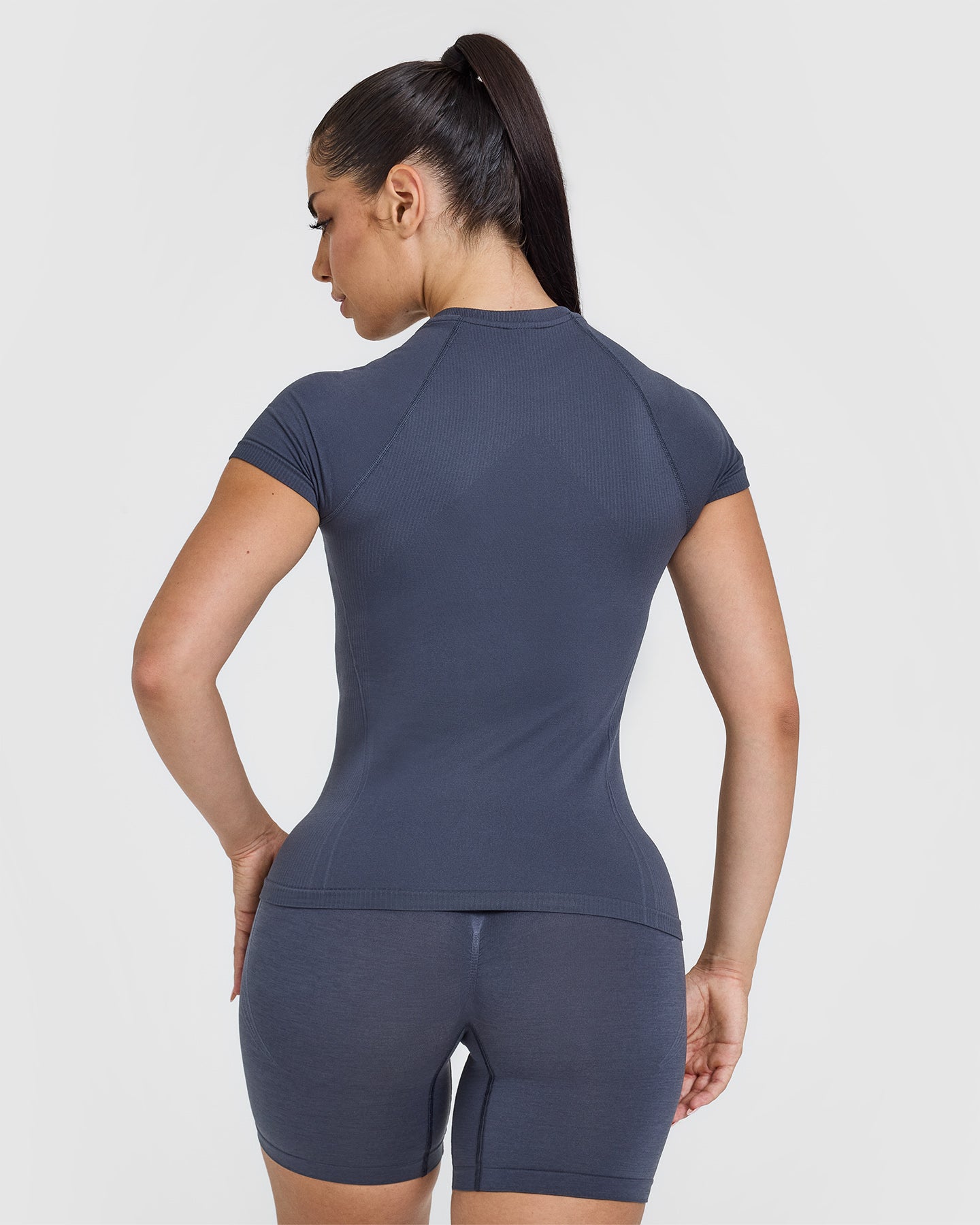 Blue Gym Top Women's - Fitted | Oner Active US