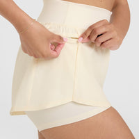 Unified Double Layer Shorts 5" | Off White