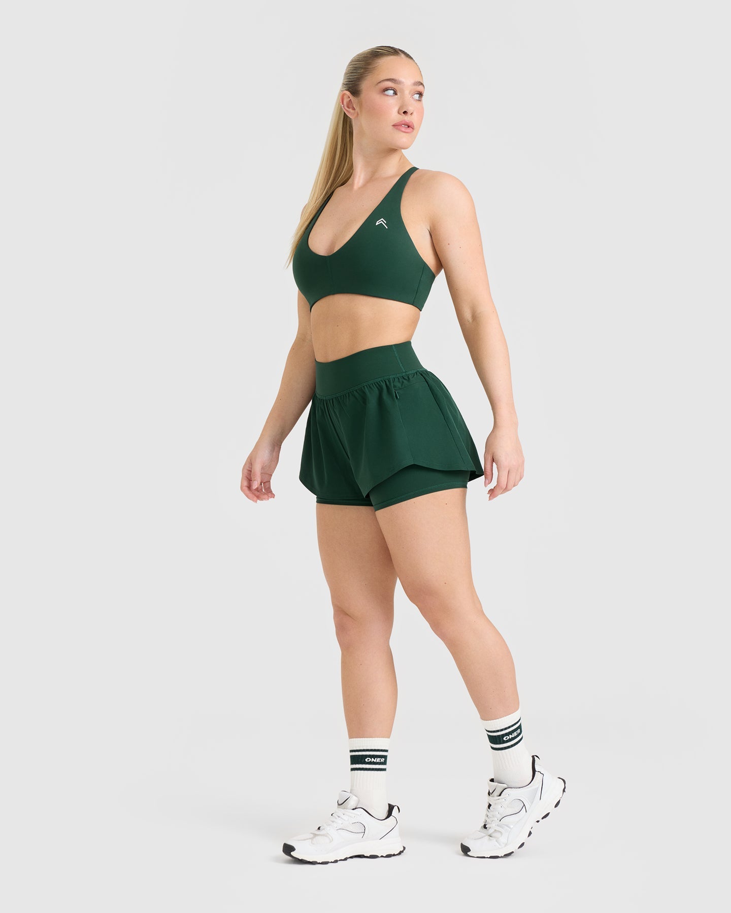 UnifiedMove™ Double Layer Shorts 5" | Racing Green