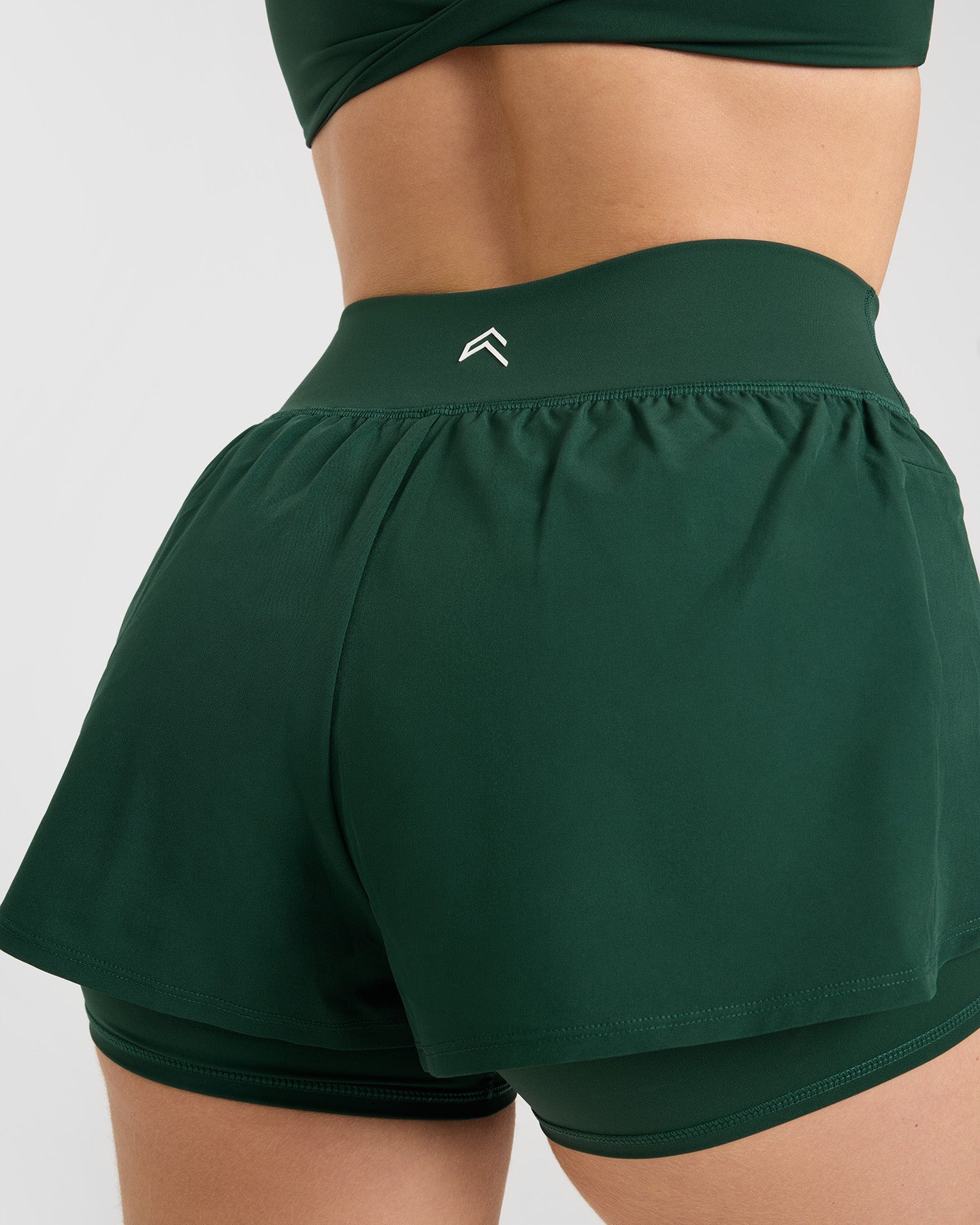 UnifiedMove™ Double Layer Shorts 5" | Racing Green
