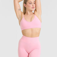 Timeless Strappy Bralette | Petal Pink